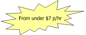 Staff from under $7 per hour